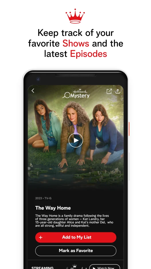 Hallmark Movie Checklist screenshot